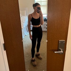 Set active leggings “onyx”